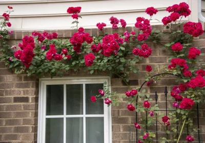Climbing Rose ‘Don Juan’ - Rosa ‘Don Juan’